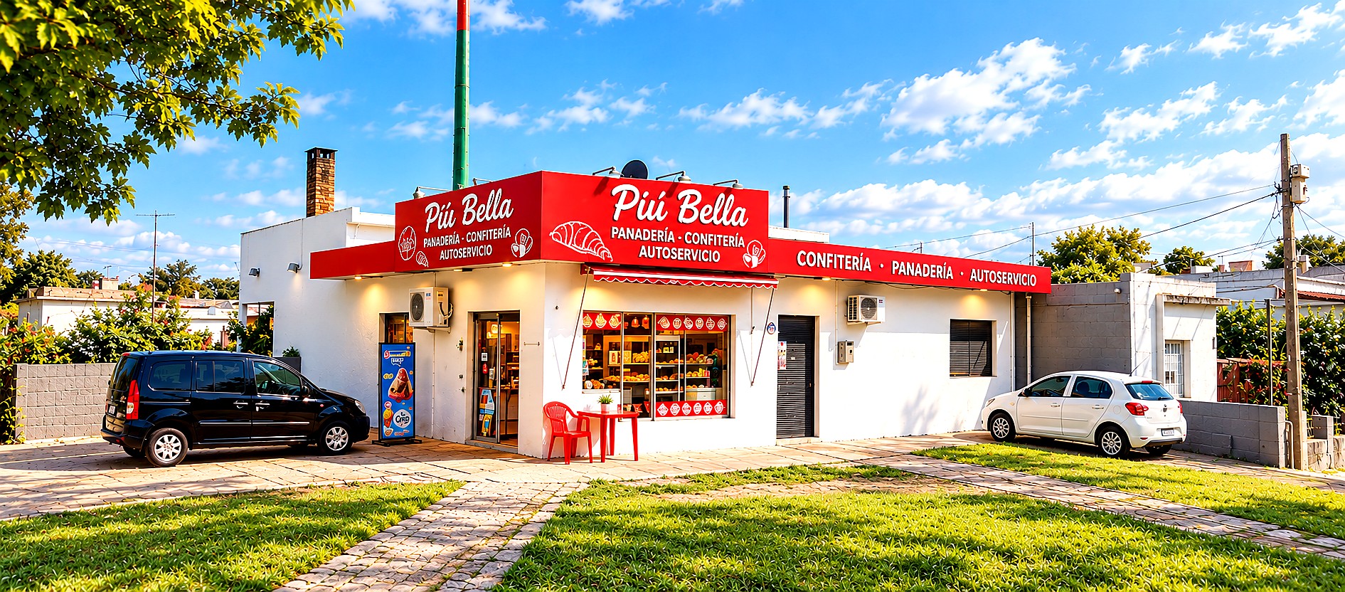 Fachada de Piú Bella en Turín 3515, Bella Italia
